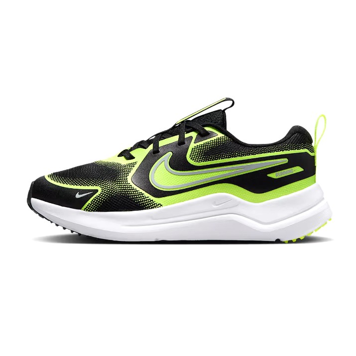 Кроссовки детские Nike Cosmic Runner Black/Volt/Wolf Grey, s.36