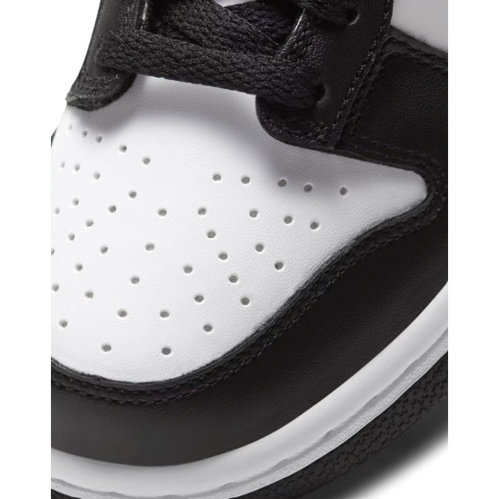 Ghete pentru copii Nike Dunk Low White/Black, s.31.5