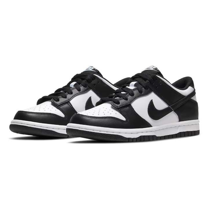 Кеды детские Nike Dunk Low White/Black, s.33.5