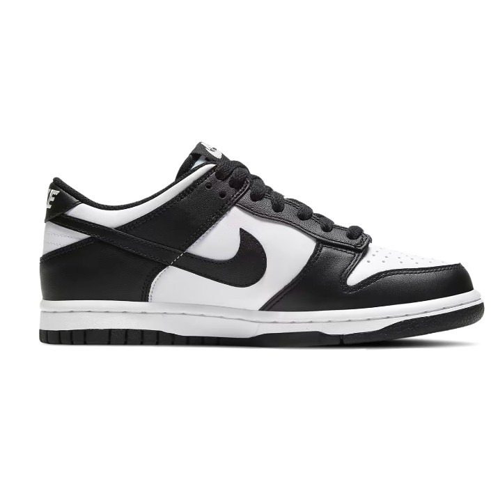 Ghete pentru copii Nike Dunk Low White/Black, s.31.5