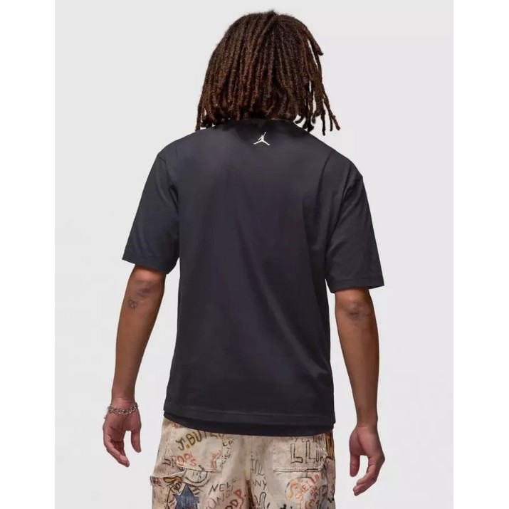 Tricou bărbătesc Nike M Jordan Brk Col Jumpman SS Crew Black/Sail, s.XL