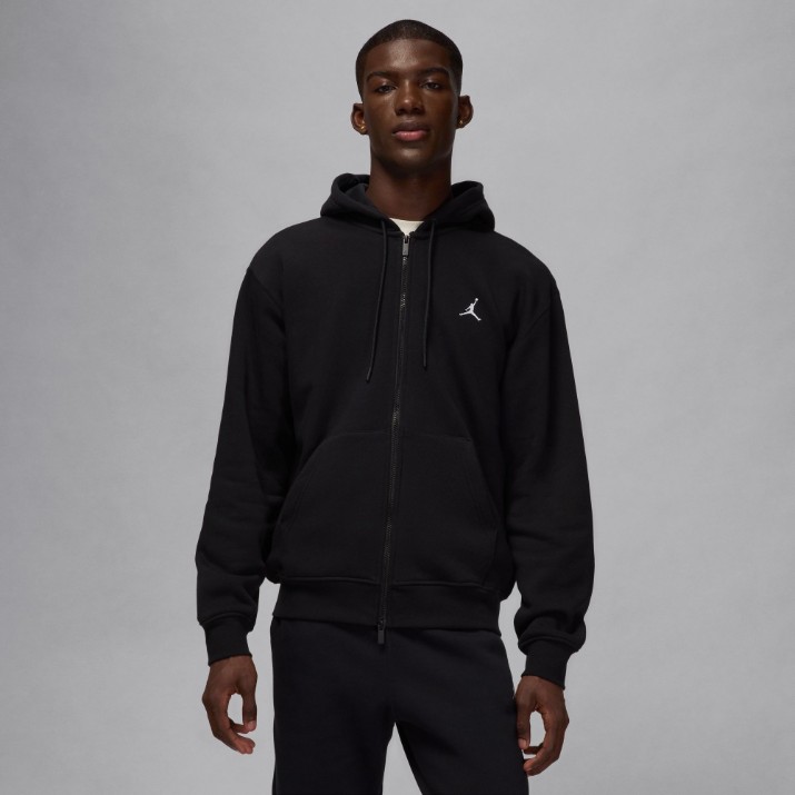 Мужская толстовка Nike M Jordan Brk Flc Fz Black/White, s.L
