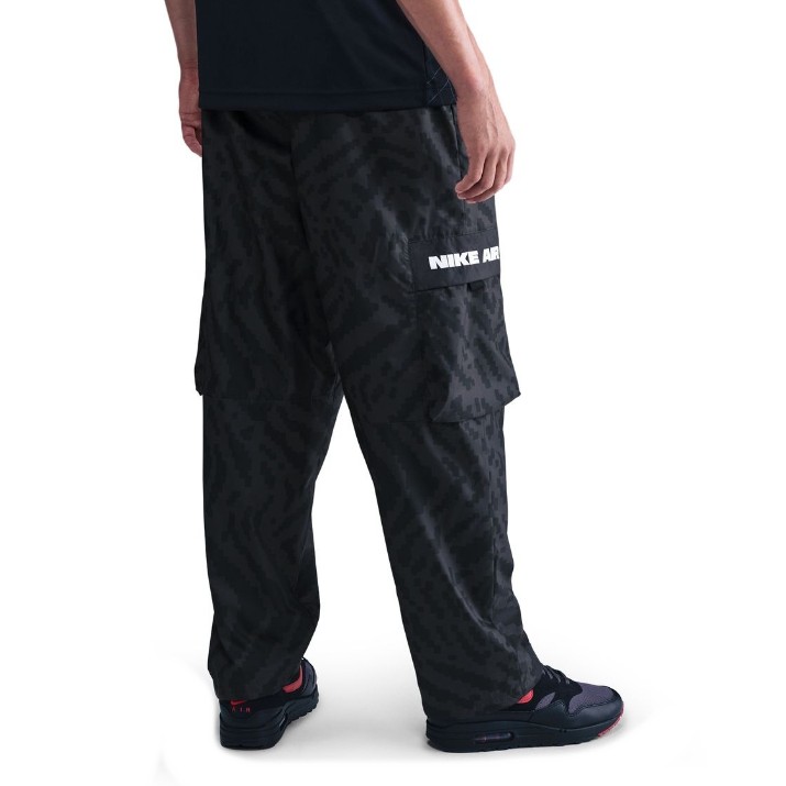 Мужские спортивные штаны Nike M Air Wvn Cargo Aop Anthracite/Black, s.M