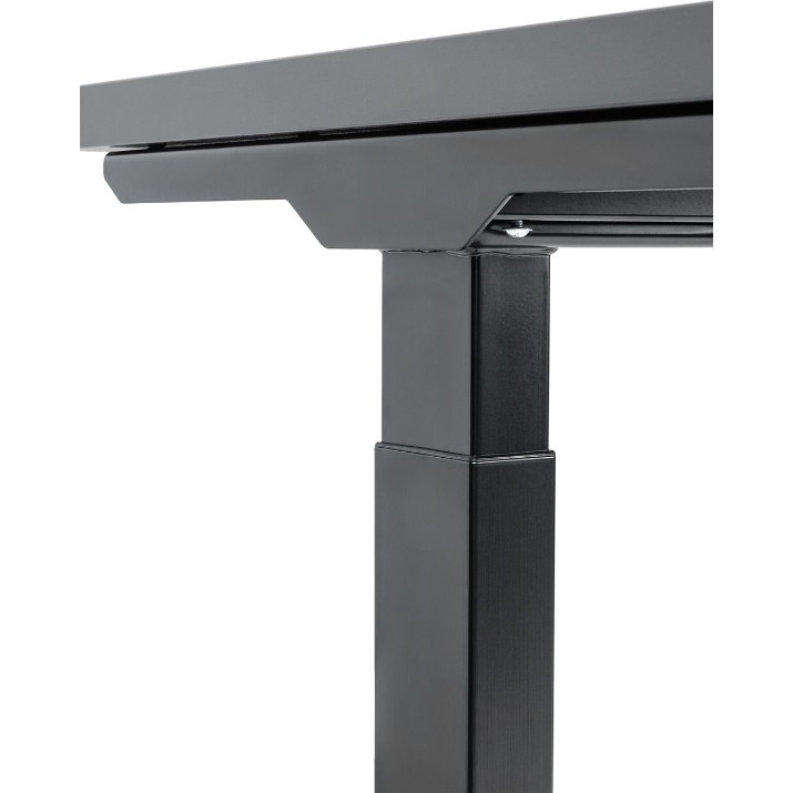 Письменный стол CUSTO FlexiDesk 120x70 Dark Grey/Black (100.02.0025)