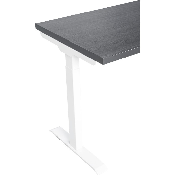 Письменный стол CUSTO FlexiDesk 120x70 Dark Grey/White (100.02.0001)