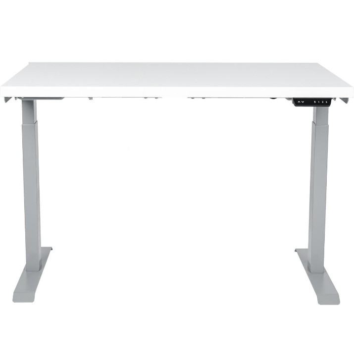 Masa de birou CUSTO FlexiDesk 120x70 White/Light Grey (100.02.0061)