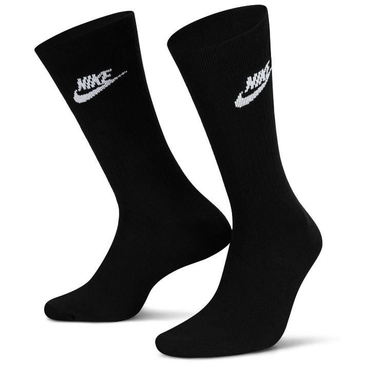 Мужские носки Nike U Nsw Everyday Essential Crew 3Pr 144 Black/White, s.S