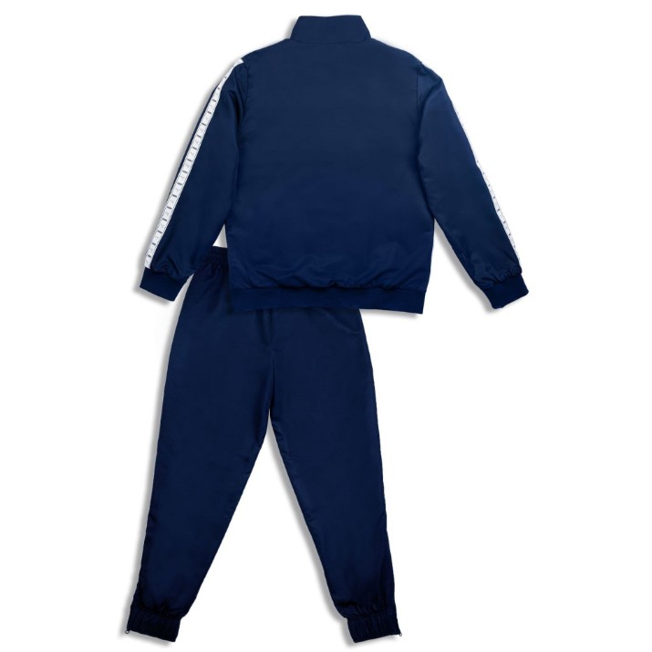 Мужской спортивный костюм Puma Tape Elevated Woven Tracksuit New Navy/Haute Tropic, s.XXL