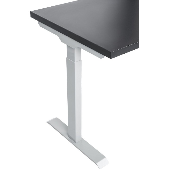 Masa de birou CUSTO FlexiDesk 140x70 Black/Light Grey (100.02.0066)
