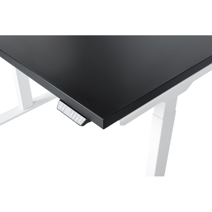 Masa de birou CUSTO FlexiDesk 140x70 Black/White (100.02.0018)