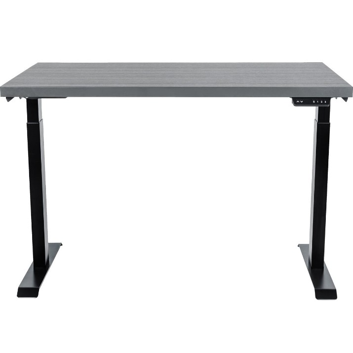 Masa de birou CUSTO FlexiDesk 180x70 Dark Grey/Black (100.02.0028)