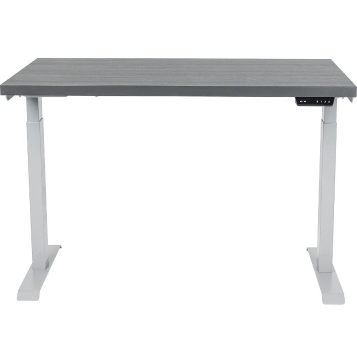 Masa de birou CUSTO FlexiDesk 140x70 Dark Grey/Light Grey (100.02.0050)