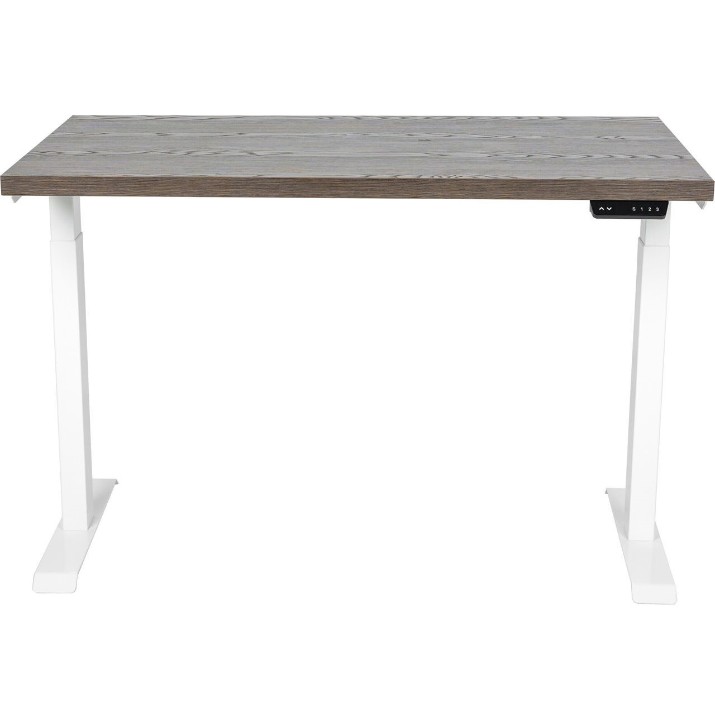 Masa de birou CUSTO FlexiDesk 140x70 Light Brown/White (100.02.0010)
