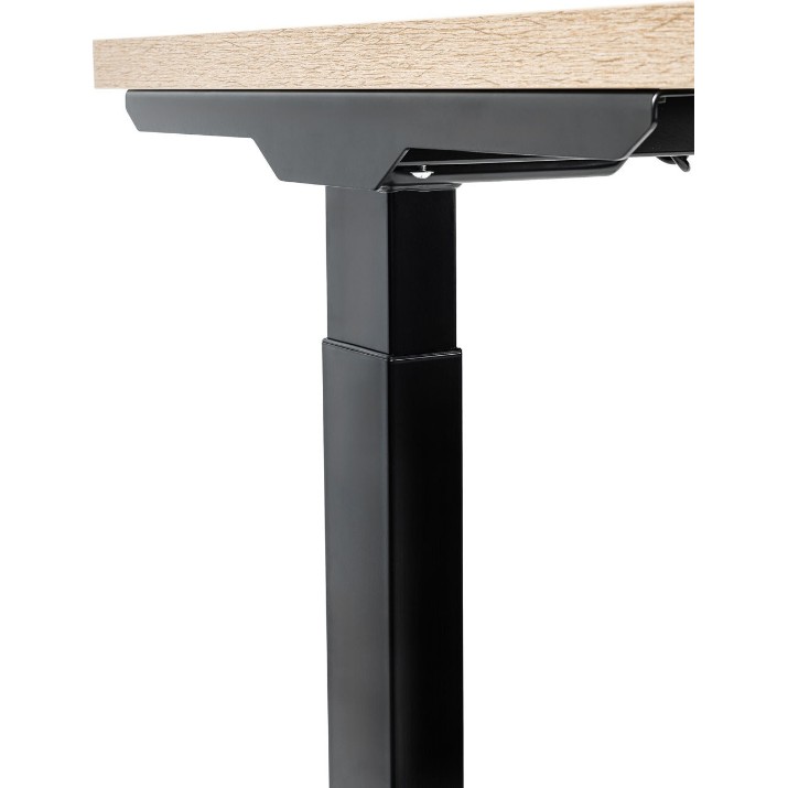 Письменный стол CUSTO FlexiDesk 140x70 Oak Sonoma/Black (100.02.0030)