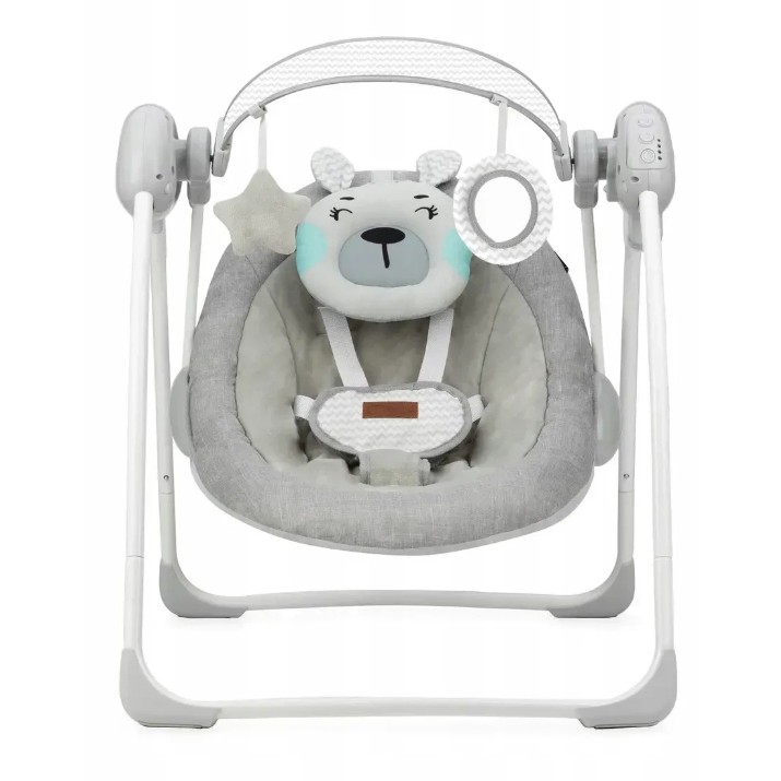 Электрические качели Momi Liss Baby Swing Bear Turquoise (BULE00015)