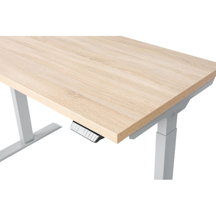 Письменный стол CUSTO FlexiDesk 140x70 Oak Sonoma/Light Grey (100.02.0054)