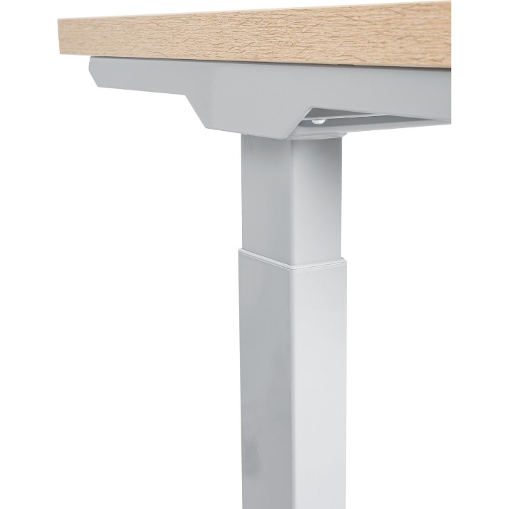 Masa de birou CUSTO FlexiDesk 140x70 Oak Sonoma/Light Grey (100.02.0054)