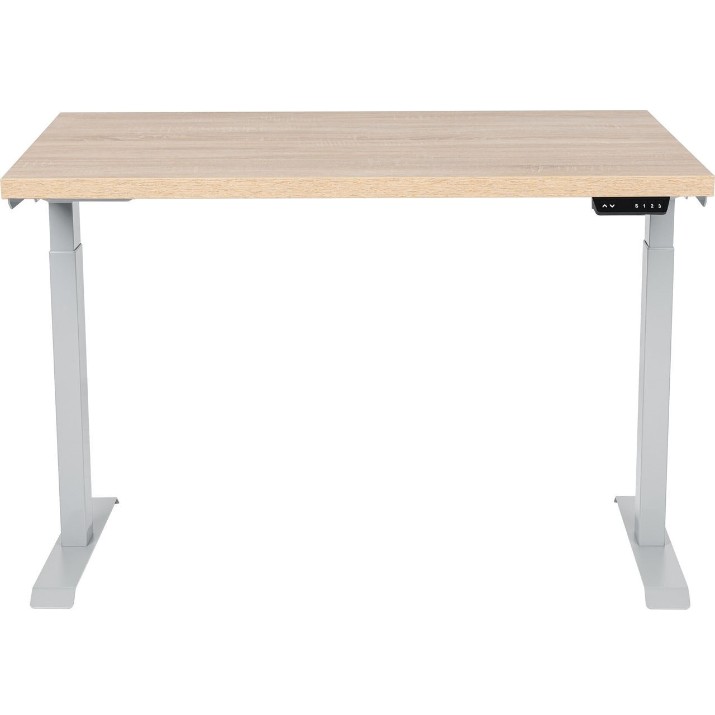 Masa de birou CUSTO FlexiDesk 180x70 Oak Sonoma/Light Grey (100.02.0056)
