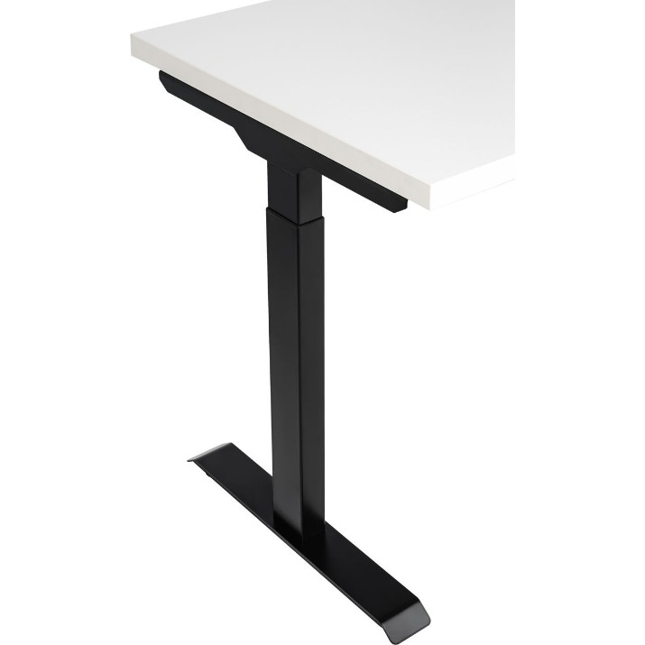 Masa de birou CUSTO FlexiDesk 140x70 White/Black (100.02.0038)