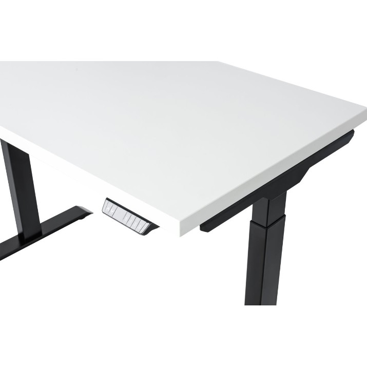 Masa de birou CUSTO FlexiDesk 180x70 White/Black (100.02.0040)