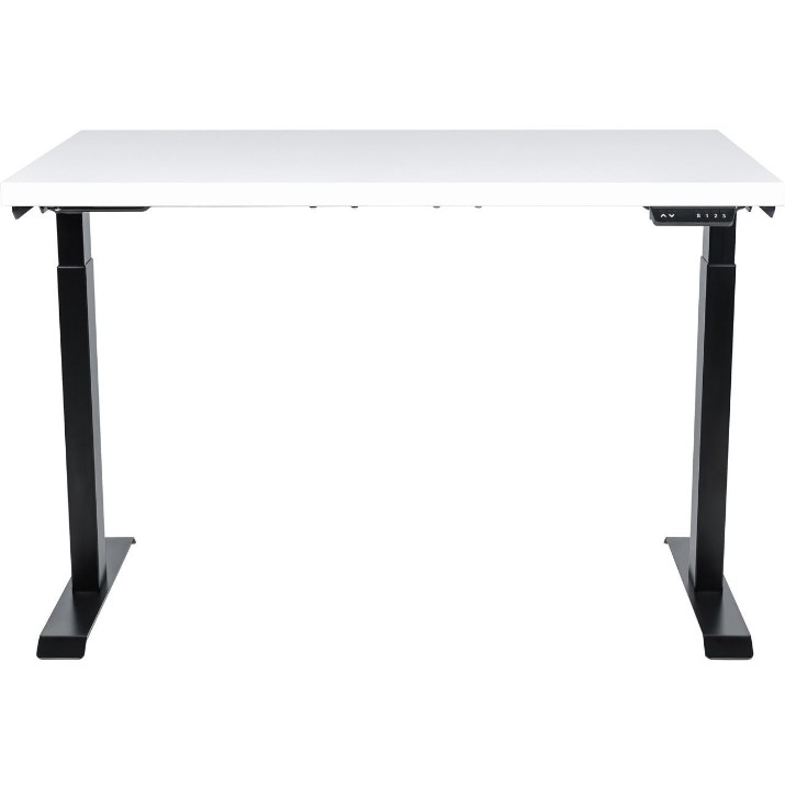 Masa de birou CUSTO FlexiDesk 180x70 White/Black (100.02.0040)