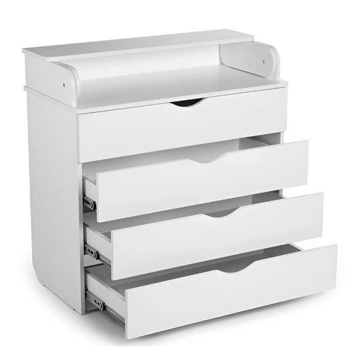 Детский комод Perna Mea HappyBaby Standart 800x920 Mdf White (BY.117058)