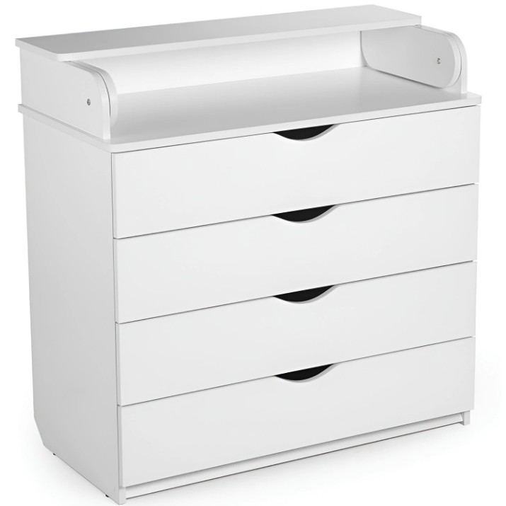Детский комод Perna Mea HappyBaby Standart 800x920 Mdf White (BY.117058)