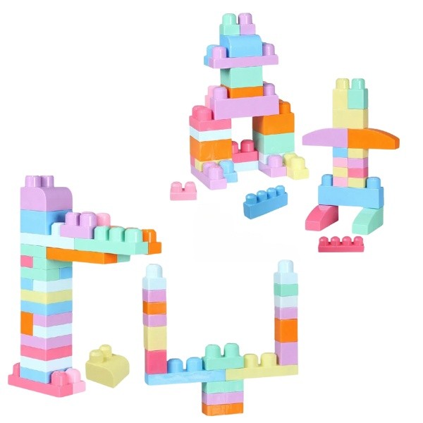Конструктор Play Toys Play Blox 107pcs Pastel (8699067003127)