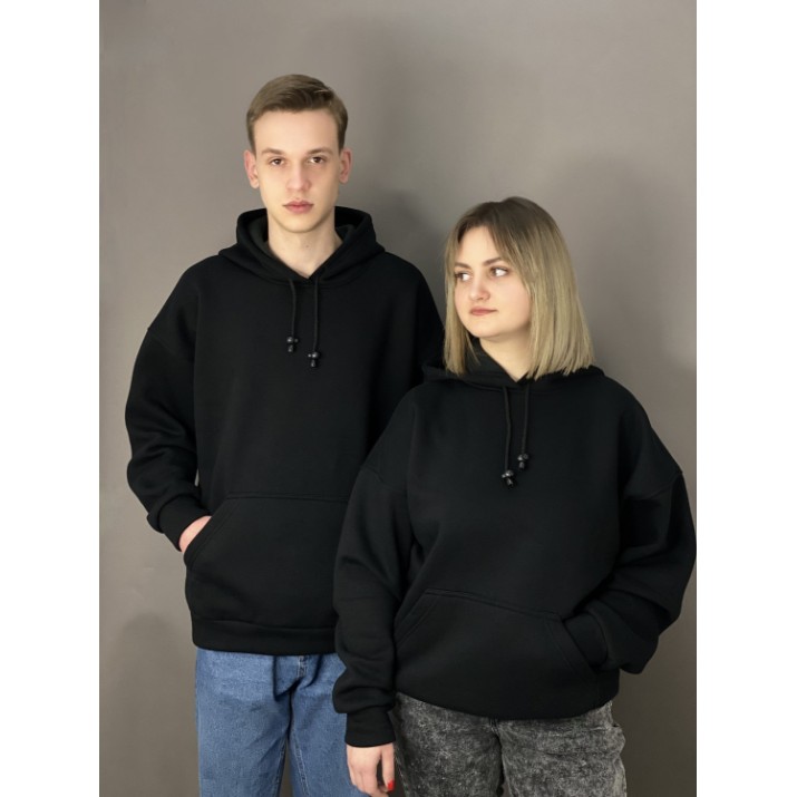 Мужская толстовка Soling Oversized Black Sweatshirt, s.L