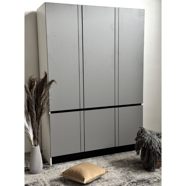 Шкаф Fabrik Home Basic 1400 Grey/White