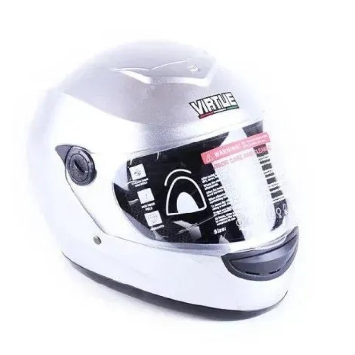 Cască pentru motocicletă Virtue MD101B Silver, s.M