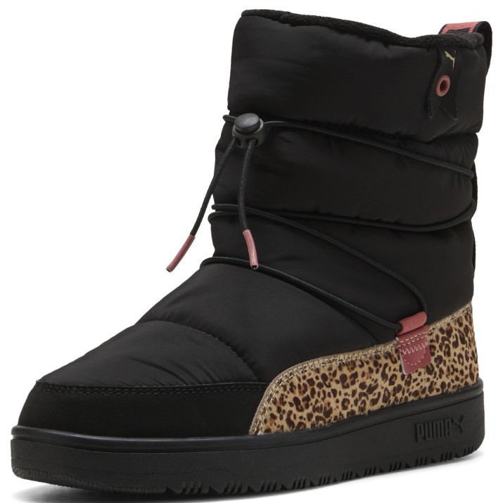 Ботинки женские Puma Snowbae Wns Animal FLair Puma Black/Toasted Almond, s.38