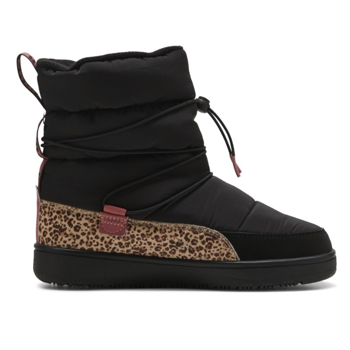 Ботинки женские Puma Snowbae Wns Animal FLair Puma Black/Toasted Almond, s.38.5