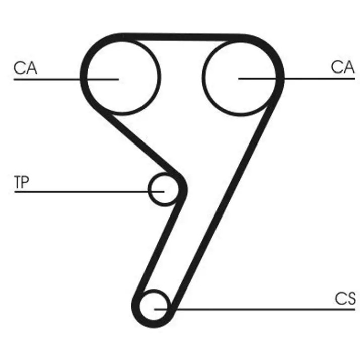 Curea de distribuție Continental CT881K2