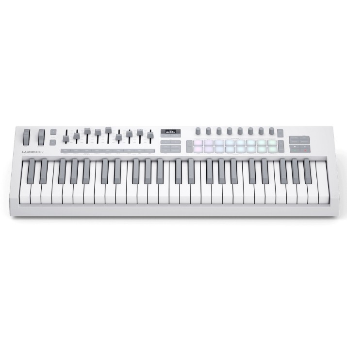 MIDI-claviatura Novation Launchkey 49 MK4 White