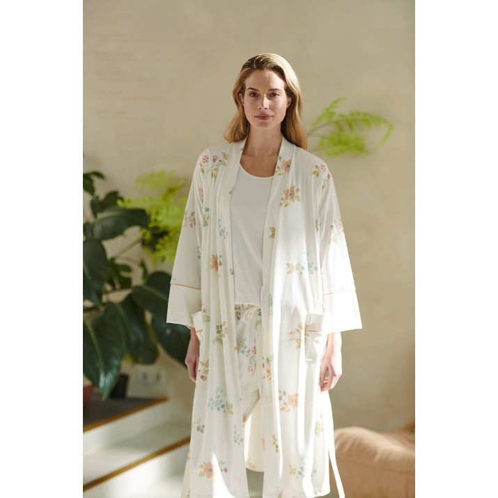 Халат Pip Studio Naomi Blossom Chique White, s.XXL (51.510.772)