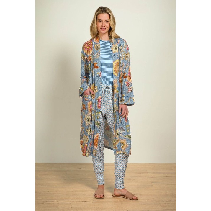 Халат Pip Studio Nisha Matata Blue, s.M (51.510.739)