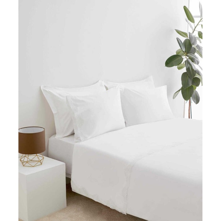 Постельное бельё Maisonette Damask 200x220 White 122166