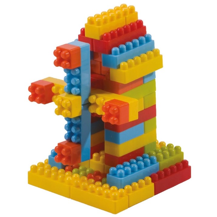 Set de construcție Guclu Toys J2344 Mini Toy Blocks 40pcs