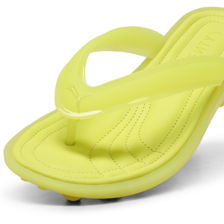Șlapi pentru femei Puma X Fenty Cat Cleat Lime Sheen, s.36