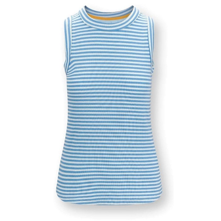 Женская майка Pip Studio Trinity Little Sumo Stripe Blue, s.XXL (51.513.204)