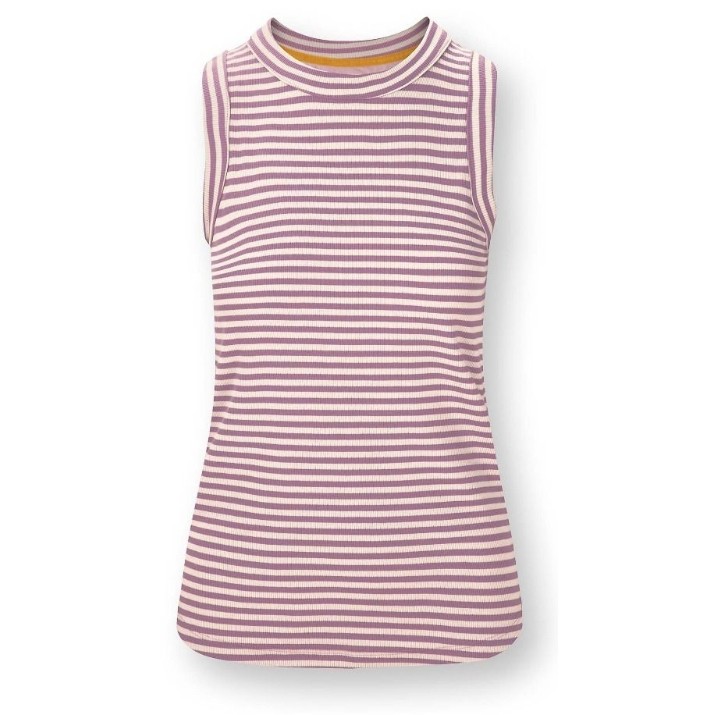Maiou de dame Pip Studio Trinity Little Sumo Stripe Lilac, s.XL (51.513.215)