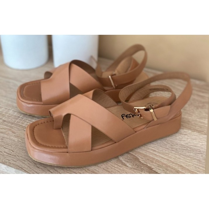 Sandale de dame Betsy 927064-04-03 Beige, s.38