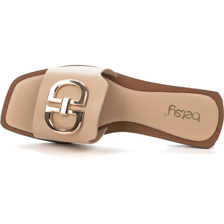 Mule pentru dame Betsy 947021/07-02 Beige, s.39