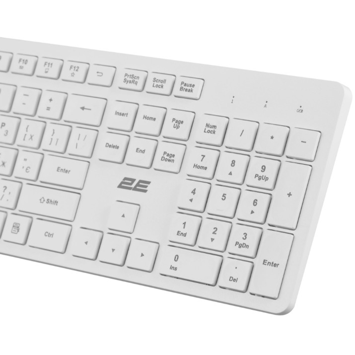 Tastatură 2E KS260 White