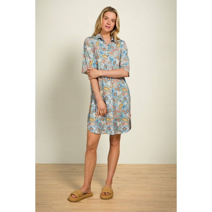 Ночная рубашка Pip Studio Dewi Jameela Blue, s.S (51.504.598)