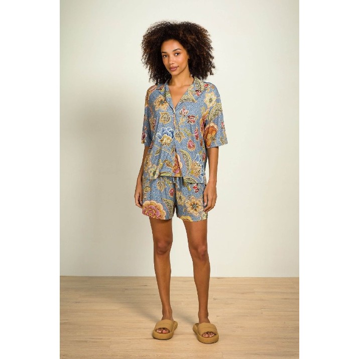 Женская рубашка Pip Studio Flora Matata Blue, s.XL (51.512.653)
