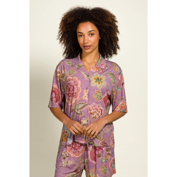 Женская рубашка Pip Studio Flora Matata Lilac, s.XL (51.512.665)
