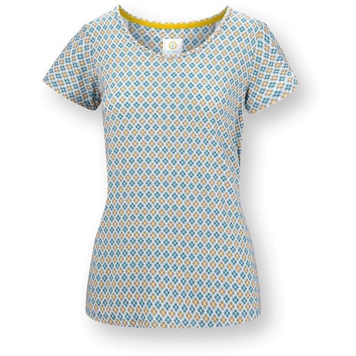 Tricou de dame Pip Studio Tilly Mojo Blue, s.M (51.512.723)