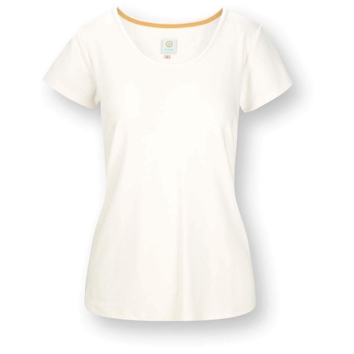 Tricou de dame Pip Studio Tilly Solid White, s.L (51.512.748)